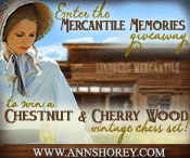 Enter the MERCANTILE MEMORIES Giveaway!